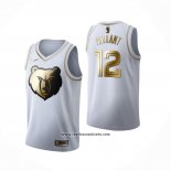 Camiseta Golden Edition Memphis Grizzlies Ja Morant #12 Blanco