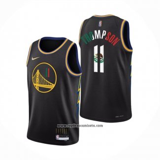 Camiseta Golden State Warriors Klay Thompson #11 2022 Slam Dunk Special Mexico Edition Negro