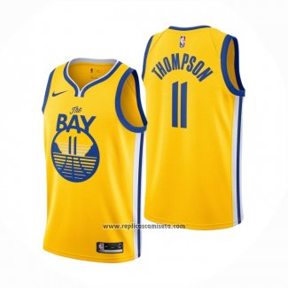 Camiseta Golden State Warriors Klay Thompson #11 Statement Oro