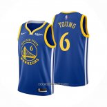 Camiseta Golden State Warriors Nick Young #6 Icon Azul
