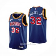 Camiseta Golden State Warriors Otto Porter Jr. #32 75th Anniversary Azul