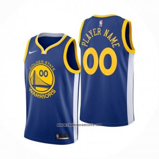 Camiseta Golden State Warriors Personalizada Icon 2018-19 Azul