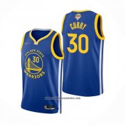 Camiseta Golden State Warriors Stephen Curry #30 Icon 2022 NBA Finals Azul