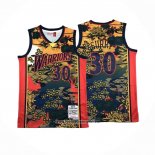 Camiseta Golden State Warriors Stephen Curry #30 Mitchell & Ness 2009-10 Rojo