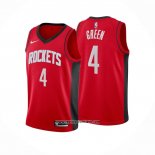 Camiseta Houston Rockets Jalen Green #4 Icon 2024-25 Rojo