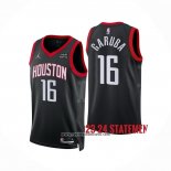 Camiseta Houston Rockets Usman Garuba #16 Statement 2023-24 Negro
