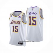 Camiseta Los Angeles Lakers Austin Reaves #15 Association 2022-23 Blanco