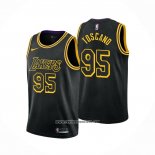 Camiseta Los Angeles Lakers Juan Toscano-Anderson #95 Mamba 2021-22 Negro