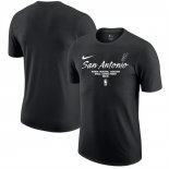 Camiseta Manga Corta San Antonio Spurs Negro