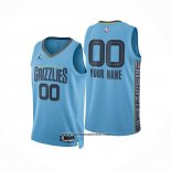 Camiseta Memphis Grizzlies Personalizada Statement 2024-25 Azul