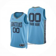 Camiseta Memphis Grizzlies Personalizada Statement 2024-25 Azul