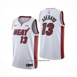 Camiseta Miami Heat Bam Adebayo #13 Association Blanco