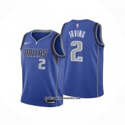 Camiseta Nino Dallas Mavericks Kyrie Irving #2 Icon 2022-23 Azul