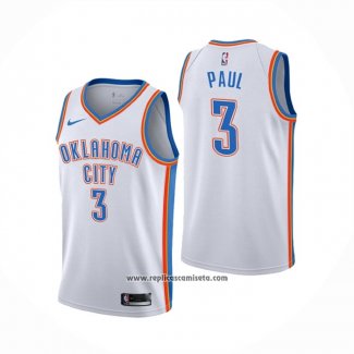 Camiseta Oklahoma City Thunder Chris Paul #3 Association Blanco