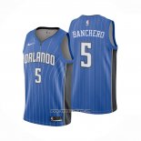 Camiseta Orlando Magic Paolo Banchero #5 Icon 2022-23 Azul