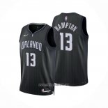 Camiseta Orlando Magic R.J. Hampton #13 Ciudad 2022-23 Negro