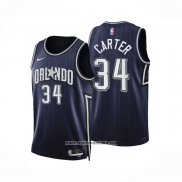 Camiseta Orlando Magic Wendell Carter #34 Ciudad 2023-24 Azul