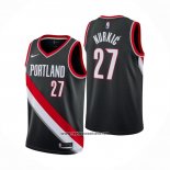 Camiseta Portland Trail Blazers Jusuf Nurkic #27 Icon Negro