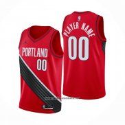 Camiseta Portland Trail Blazers Personalizada Statement Rojo