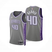 Camiseta Sacramento Kings Harrison Barnes #40 Ciudad 2022-23 Gris