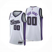Camiseta Sacramento Kings Personalizada Association 2024-25 Blanco