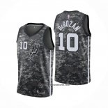 Camiseta San Antonio Spurs DeMar DeRozan #10 Ciudad Camuflaje