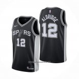 Camiseta San Antonio Spurs LaMarcus Aldridge #12 Icon 2020-21 Negro