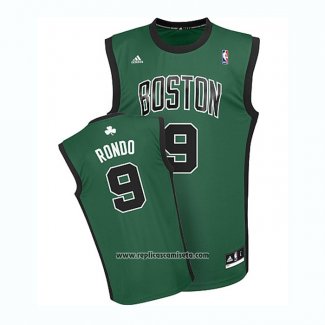 Camiseta Boston Celtics Rajon Rondo #9 Verde1