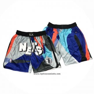 Pantalone Brooklyn Nets Ciudad Just Don 2023-24 Negro