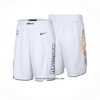Pantalone Denver Nuggets Ciudad 2024-25 Blanco