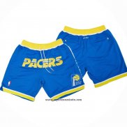 Pantalone Indiana Pacers Just Don 2019 Azul