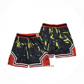 Pantalone Jordan Just Don Negro Amarillo