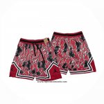 Pantalone Jordan Just Don Rojo Negro