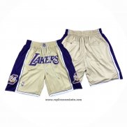 Pantalone Los Angeles Lakers Hall of Fame Just Don Oro