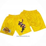 Pantalone Los Angeles Lakers Kobe Bryant Mamba Amarillo