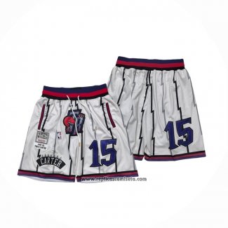 Pantalone Toronto Raptors Mitchell & Ness Hardwood Classics Blanco