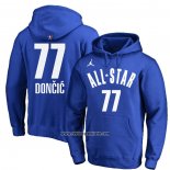 Sudaderas con Capucha All Star 2023 Luka Doncic Azul