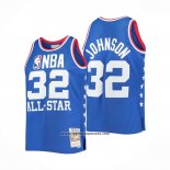 Camiseta All Star 1985 Magic Johnson #32 Azul