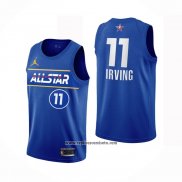 Camiseta All Star 2021 Brooklyn Nets Kyrie Irving #11 Azul