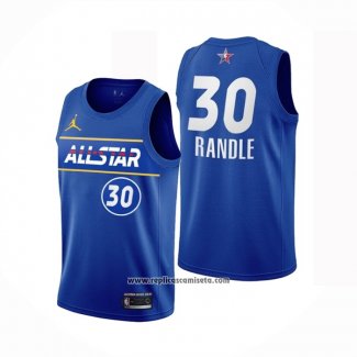 Camiseta All Star 2021 New York Knicks Julius Randle #30 Azul