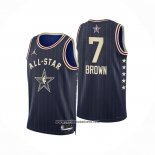 Camiseta All Star 2024 Boston Celtics Jaylen Brown #7 Azul