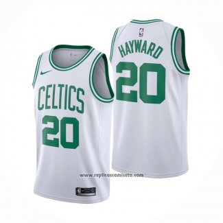 Camiseta Boston Celtics Gordon Hayward #20 Icon Blanco