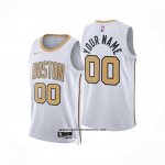 Camiseta Boston Celtics Personalizada Ciudad 2025-26 Blanco