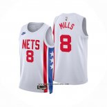 Camiseta Brooklyn Nets Patty Mills #8 Classic 2022-23 Blanco