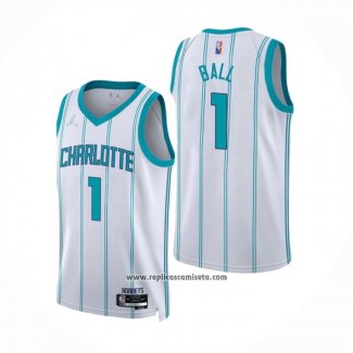 Camiseta Charlotte Hornets LaMelo Ball #1 Association 2022-23 Blanco