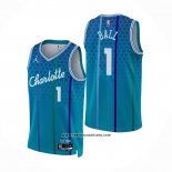 Camiseta Charlotte Hornets LaMelo Ball #1 Ciudad 2022-23 Azul