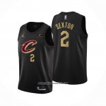 Camiseta Cleveland Cavaliers Collin Sexton #2 Statement 2022-23 Negro