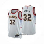 Camiseta Denver Nuggets Jeff Green #32 Ciudad 2022-23 Blanco