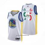 Camiseta Golden State Warriors Juan Toscano-Anderson #95 2022 Slam Dunk Special Mexico Edition Blanco Camiseta Golden State Warriors Juan Toscano-Anderson #95 2022 Slam Dunk Special Mexico Edition Blanco