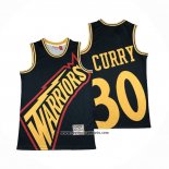 Camiseta Golden State Warriors Stephen Curry #30 Mitchell & Ness Big Face Azul